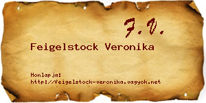 Feigelstock Veronika névjegykártya